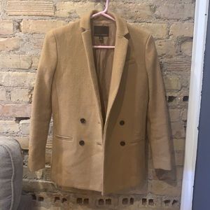 Banana Republic Camel Wool Blazer